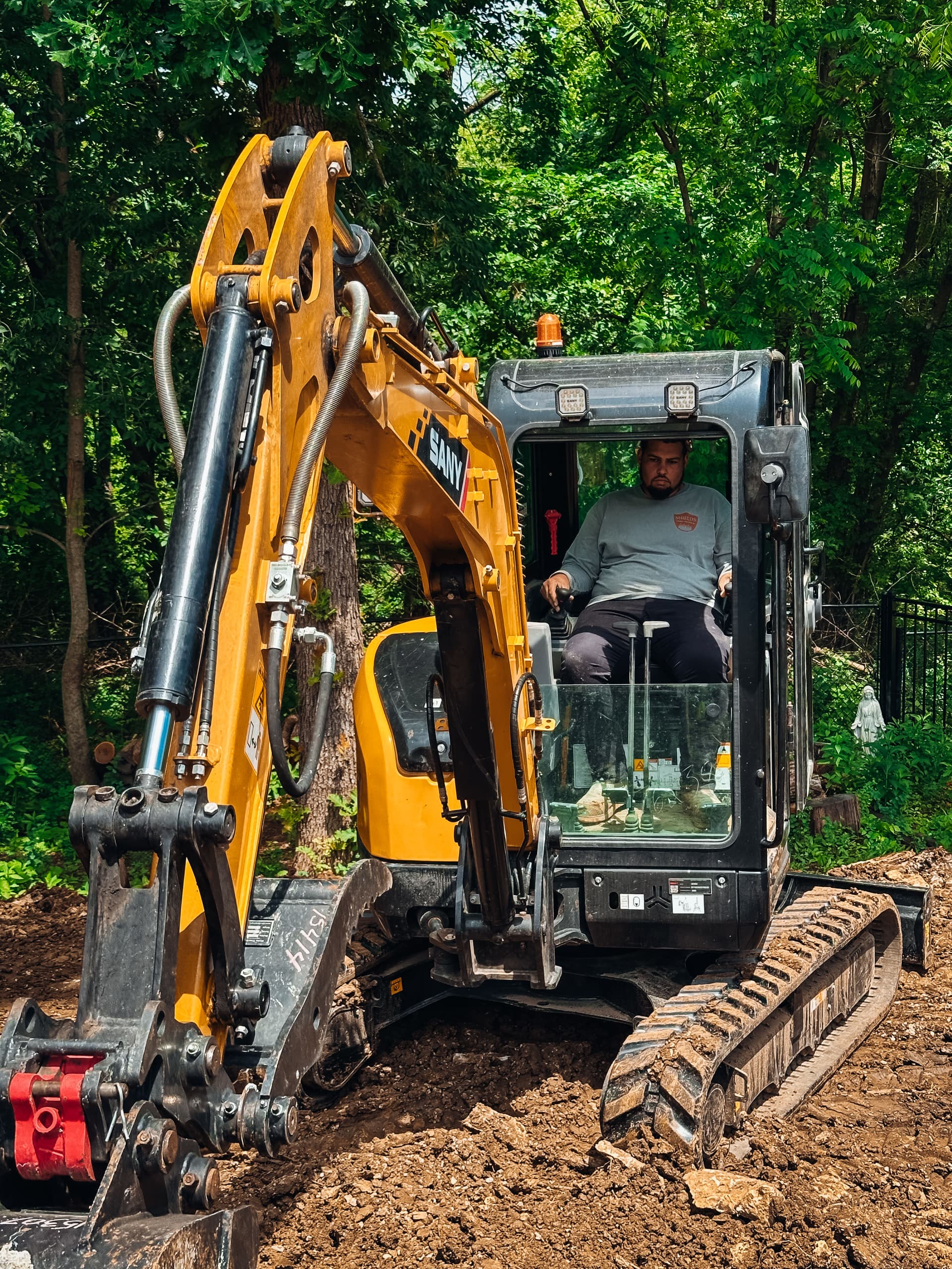 Gallery photos for Backyard Pool and Hardscape Installation in Olathe: Image #1