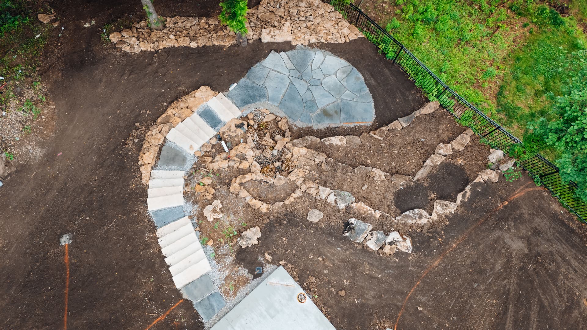 Gallery photos for Backyard Pool and Hardscape Installation in Olathe: Image #10