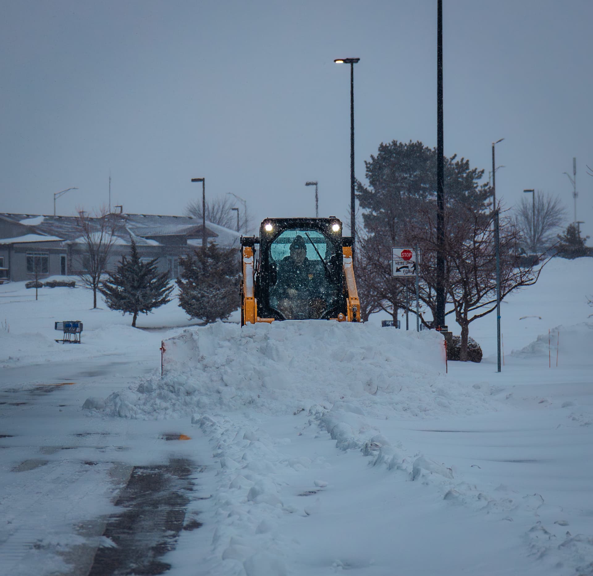 Snow Removal Service at Sam's Club in Liberty