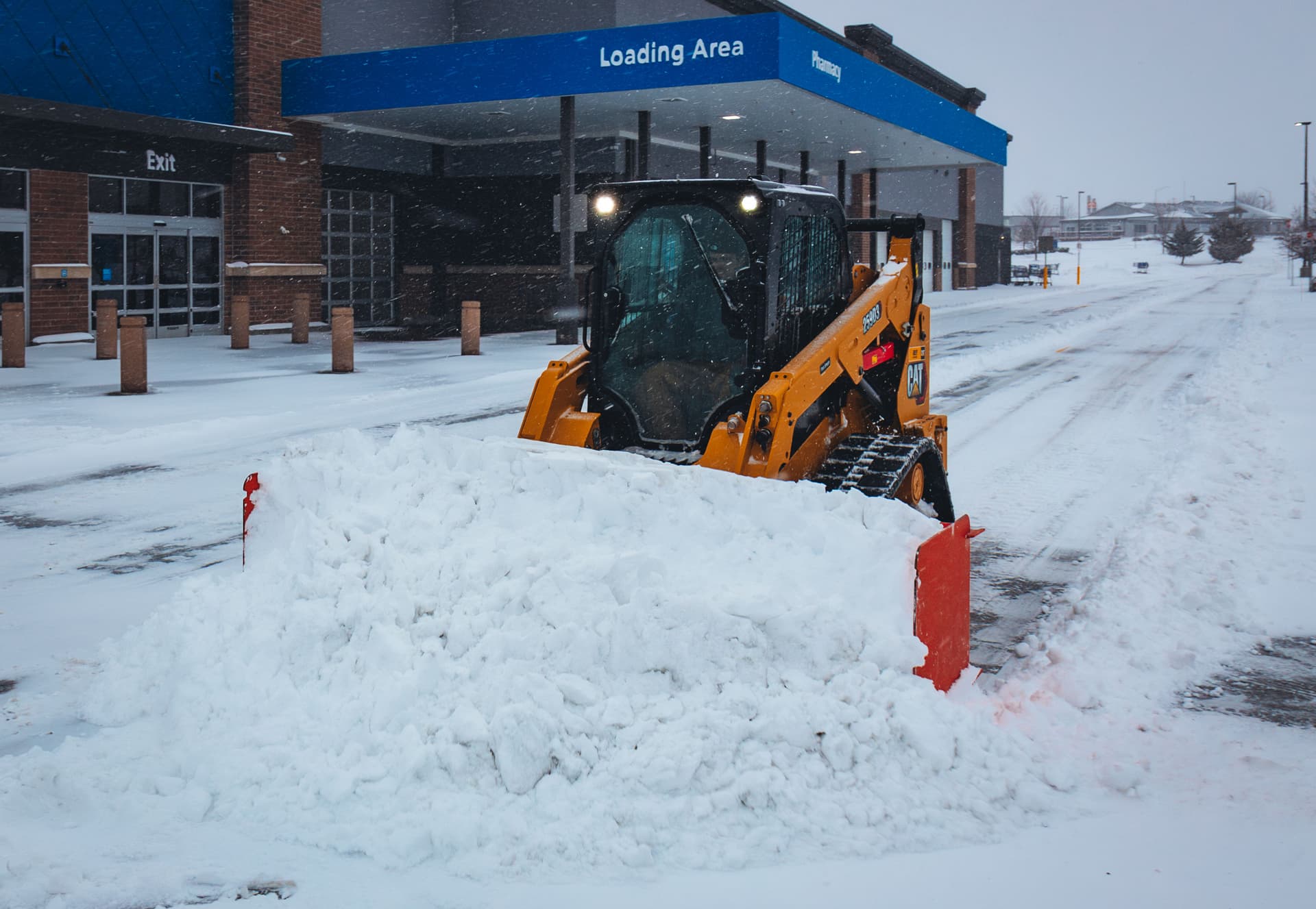 Snow Removal Service at Sam's Club in Liberty