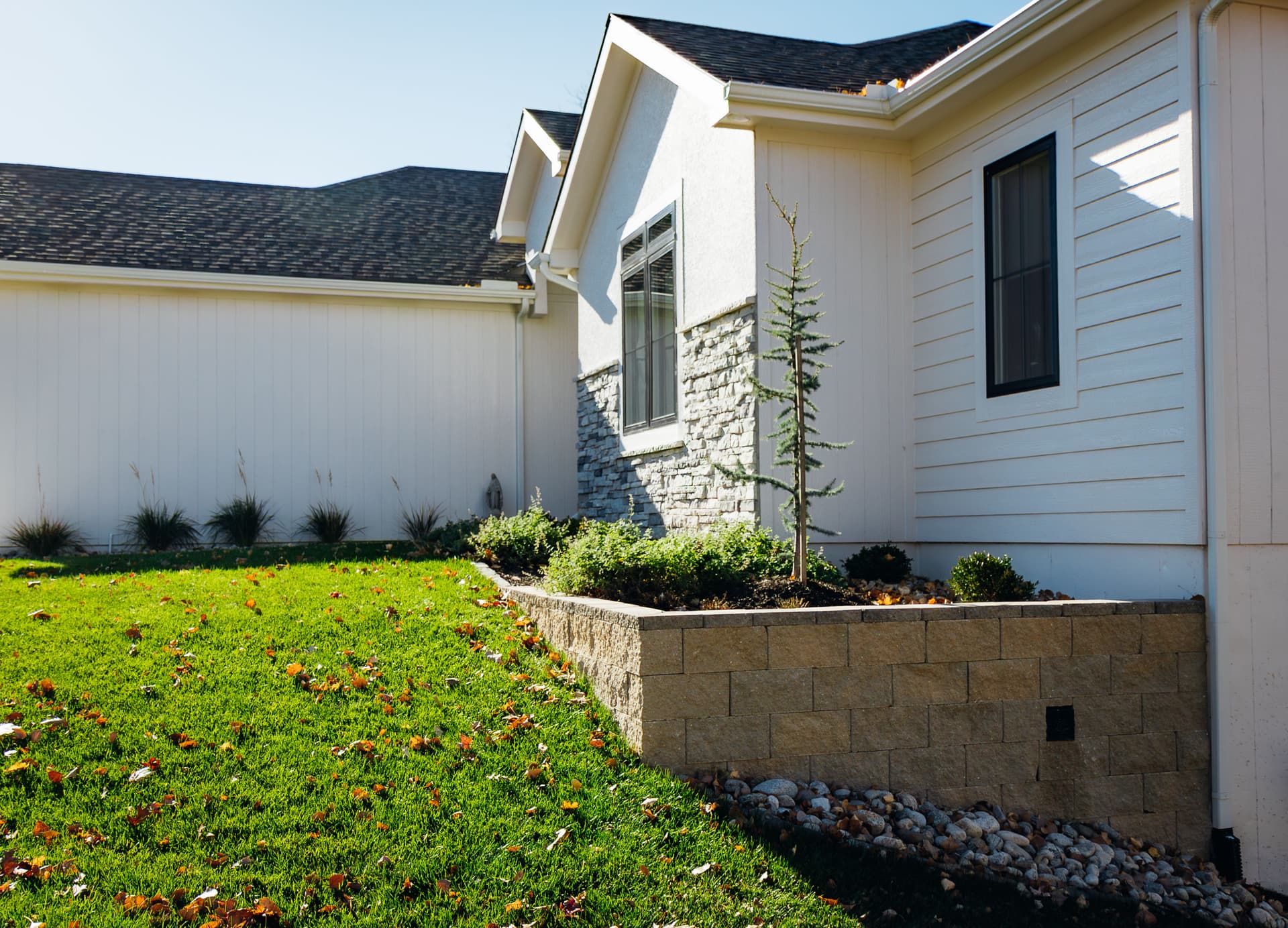 Gallery photos for Elevated Outdoor Spaces with Retaining Walls and Pavers in Shawnee KS: Image #4