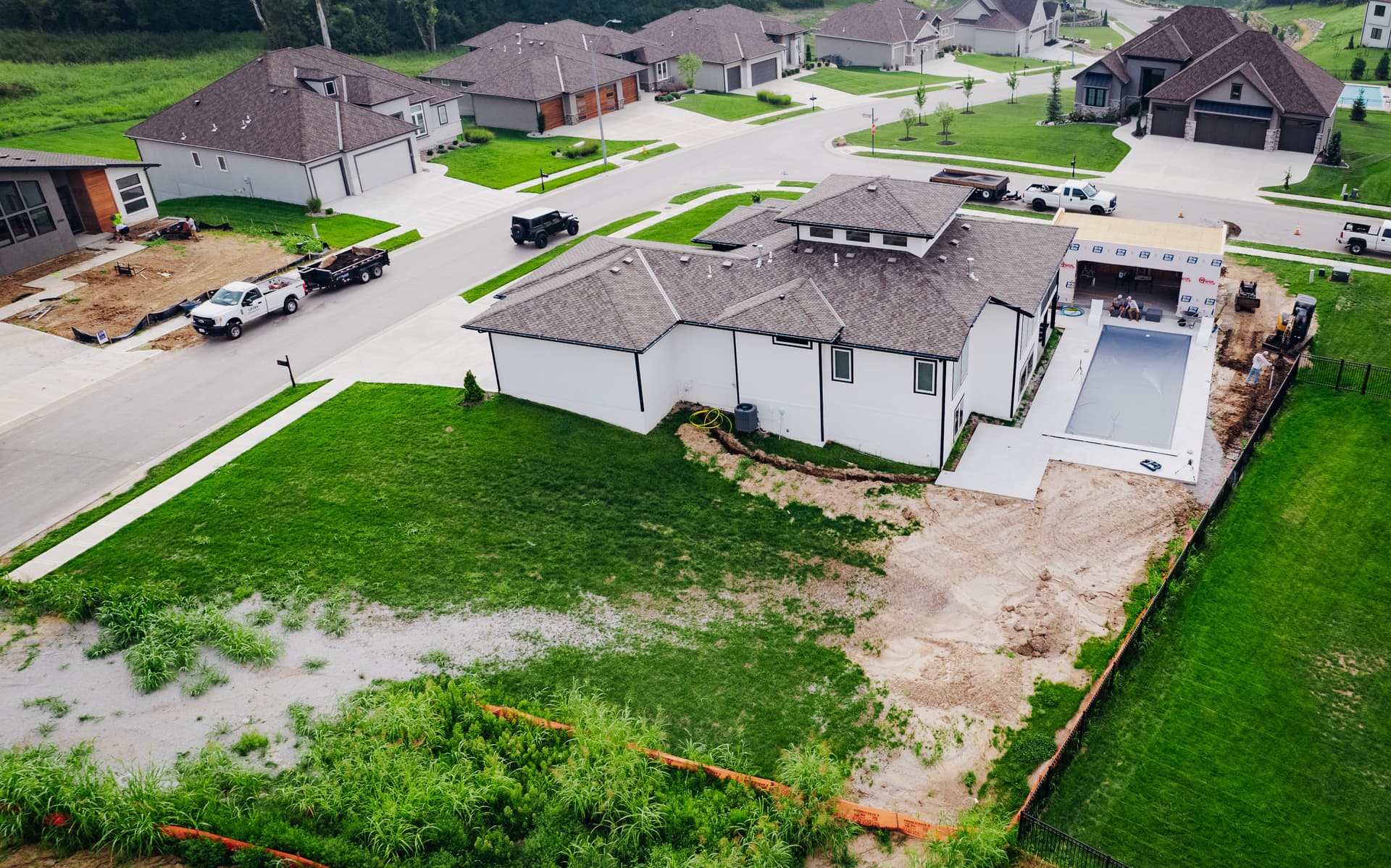 Gallery photos for Elevated Outdoor Spaces with Retaining Walls and Pavers in Shawnee KS: Image #9