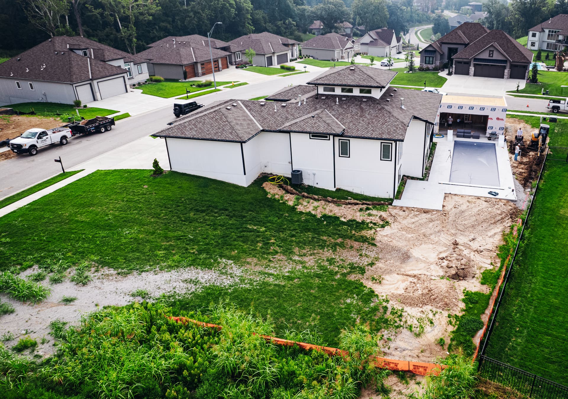 Gallery photos for Elevated Outdoor Spaces with Retaining Walls and Pavers in Shawnee KS: Image #12