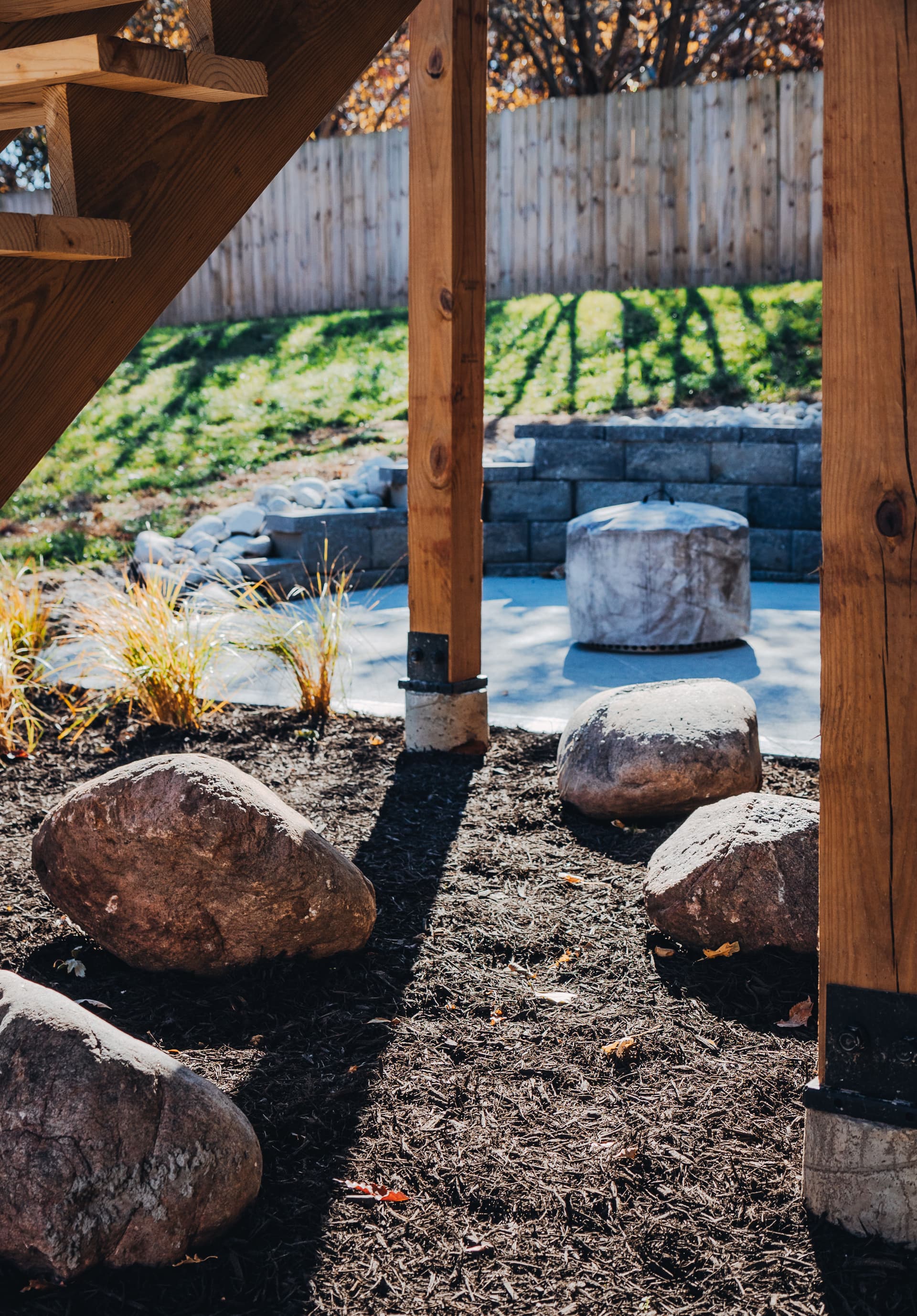 Gallery photos for Elevated Outdoor Spaces with Retaining Walls and Pavers in Shawnee KS: Image #19