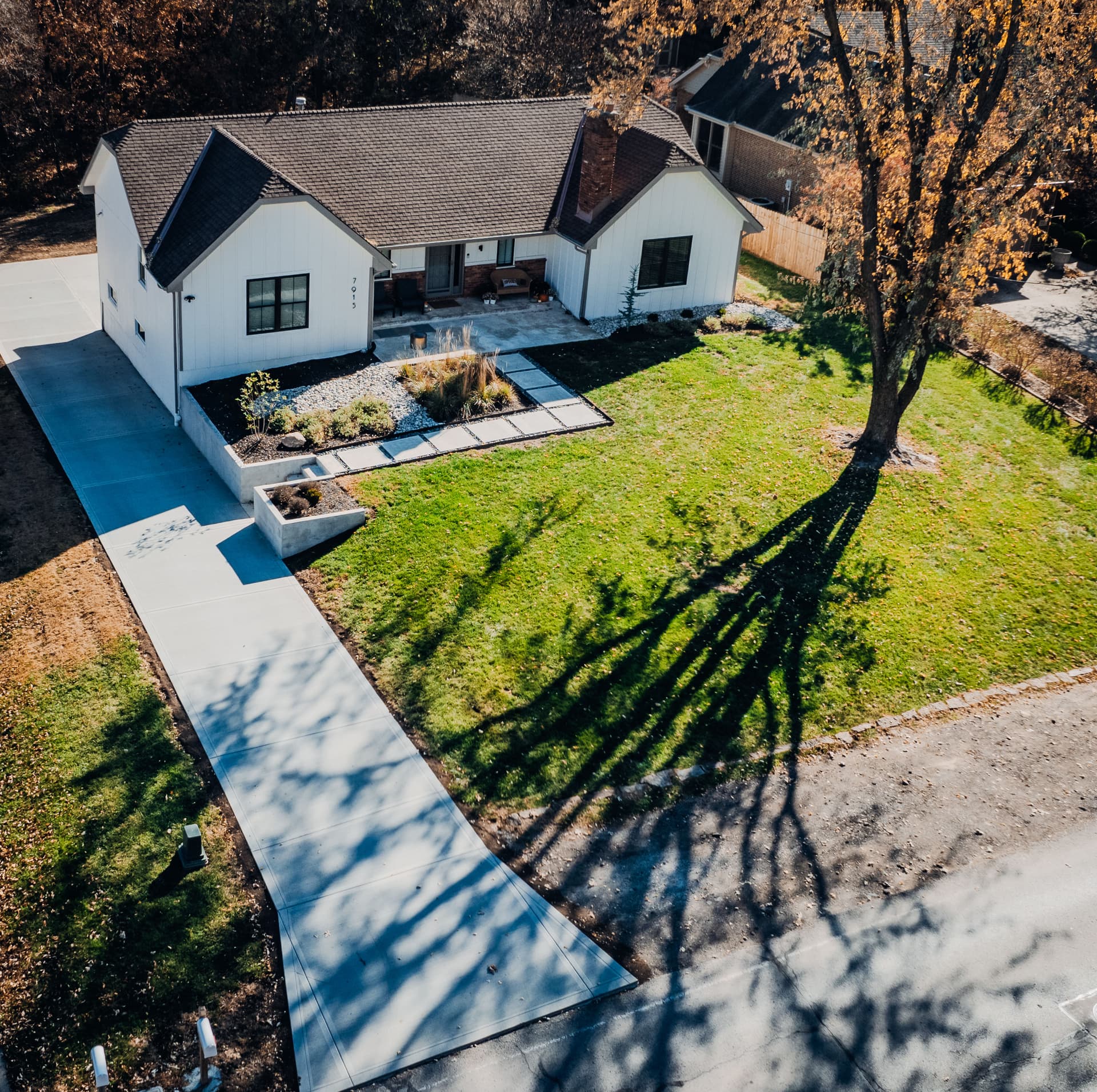 Gallery photos for Elevated Outdoor Spaces with Retaining Walls and Pavers in Shawnee KS: Image #17