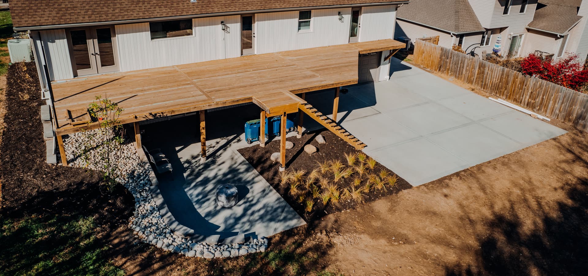 Gallery photos for Elevated Outdoor Spaces with Retaining Walls and Pavers in Shawnee KS: Image #20