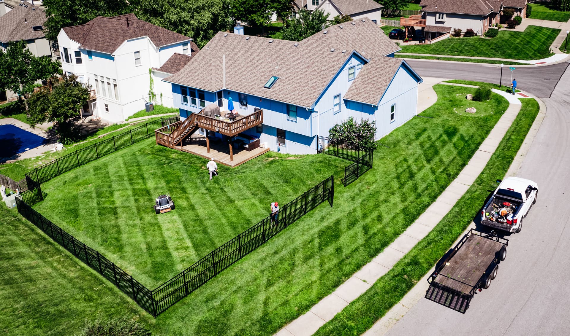 Gallery photos for Expert Lawn Mowing in Parkville Transforming Neighborhoods: Image #7