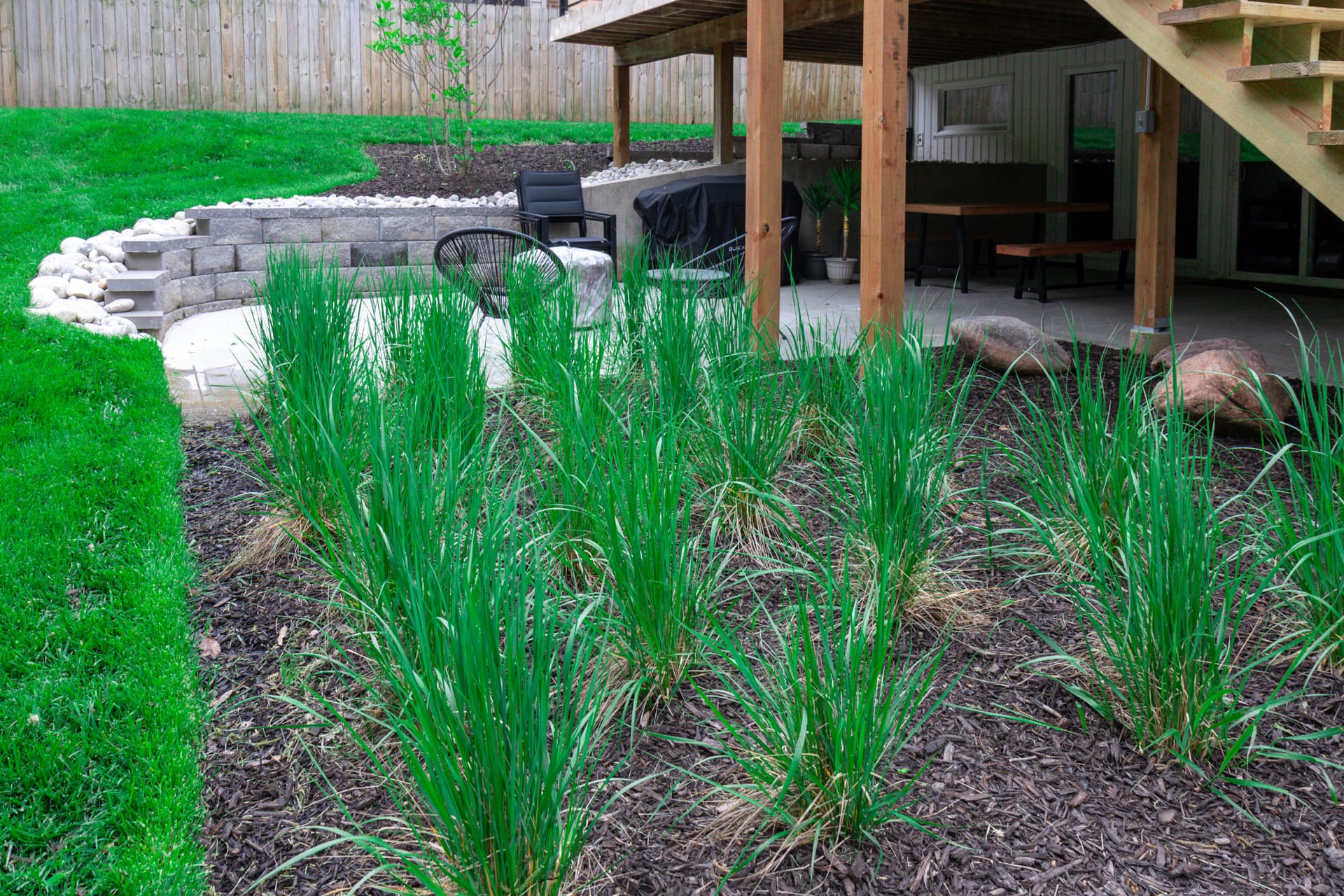 Gallery photos for Beautiful Backyard Makeover and Precision Lawn Care in Kansas City: Image #29