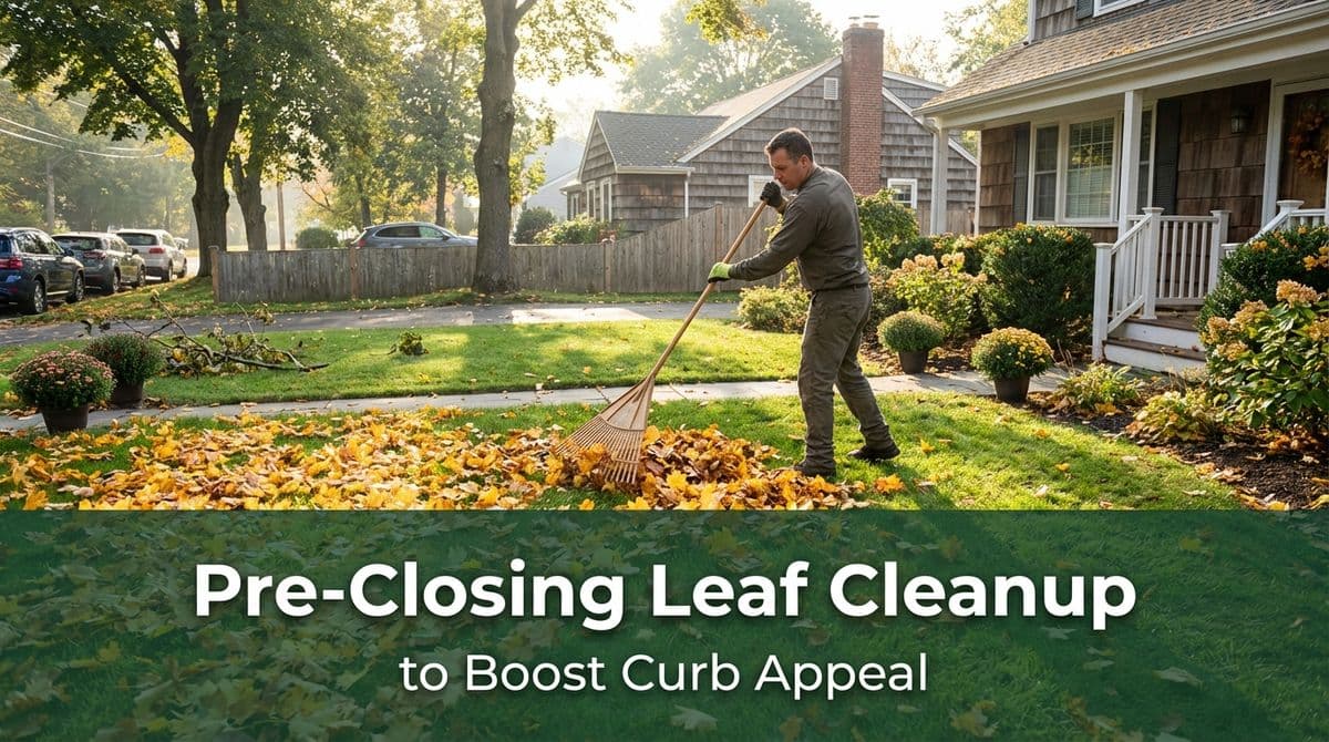 Featured post - Pre-Closing Leaf Cleanup to Boost Curb Appeal